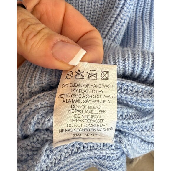 NEW SER.O.YA Blue Chloe Sweater Dress NWT - Size XS - Picture 6 of 10